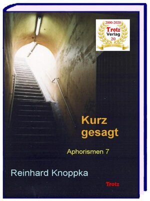 cover image of kurz gesagt--Aphorismen 7
